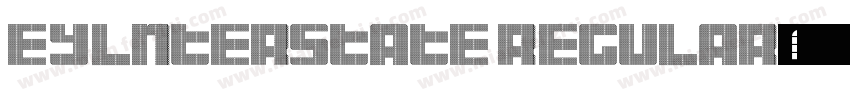 EYlnterstate Regular字体转换